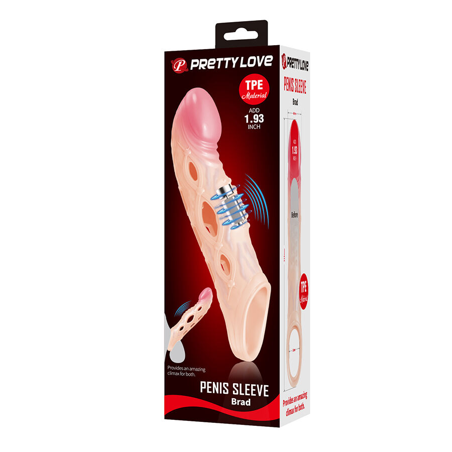 PRETTY LOVE - BRAD MANCHON DE PÉNIS VIBRANT - Image 10