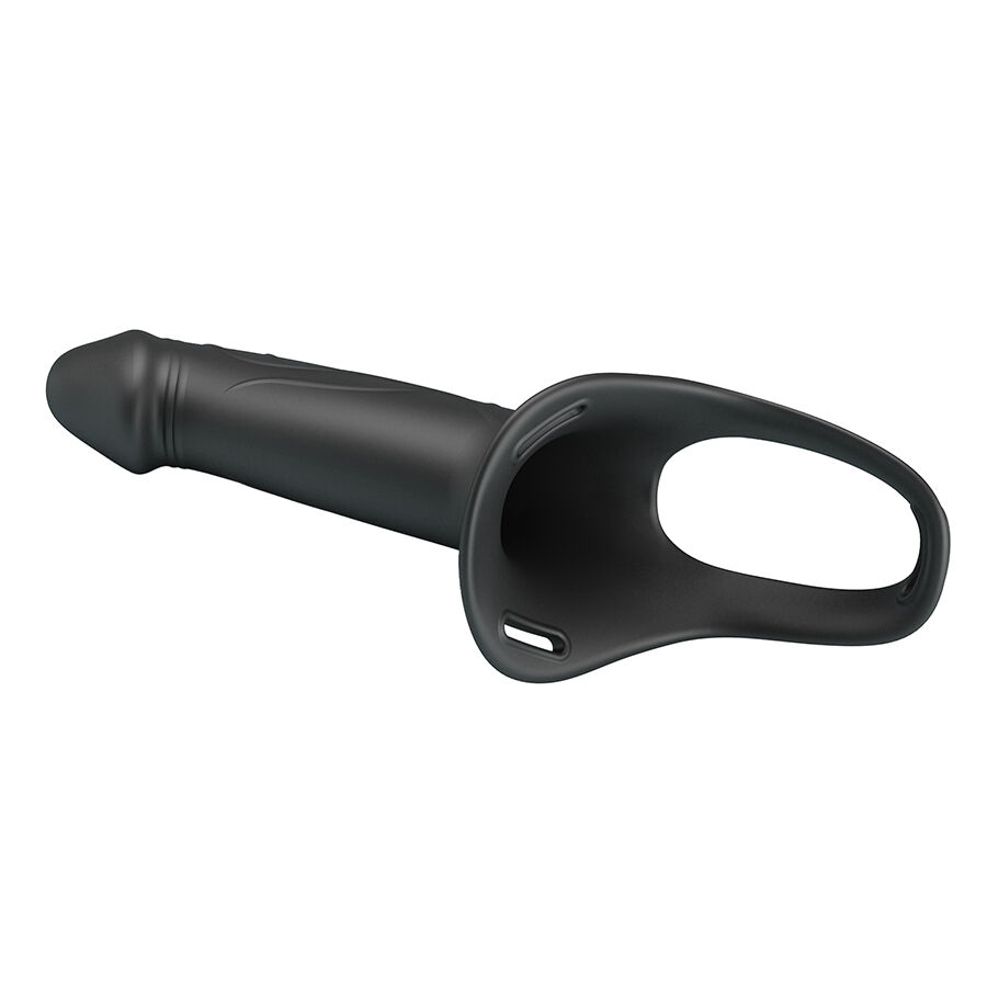 PRETTY LOVE - LANDON BLACK STRAP-ON VIBRANT - Image 6