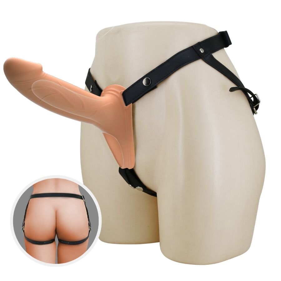 PRETTY LOVE - LANDON LIGHT-SKIN VIBRATING STRAP-ON - Image 8