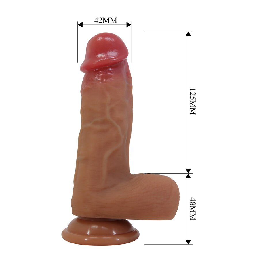 Pretty Love - Curtis Realistic Dildo With Suction Cup 17.3 Cm -Ø- 4.2 Cm - Image 8