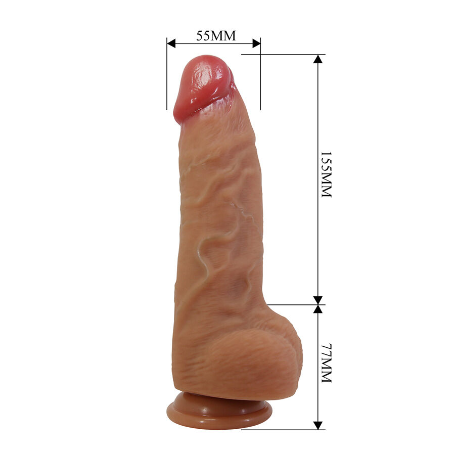 Pretty Love - Najm Realistic Dildo With Suction Cup 23.2 Cm -Ø- 5.5 Cm - Image 8