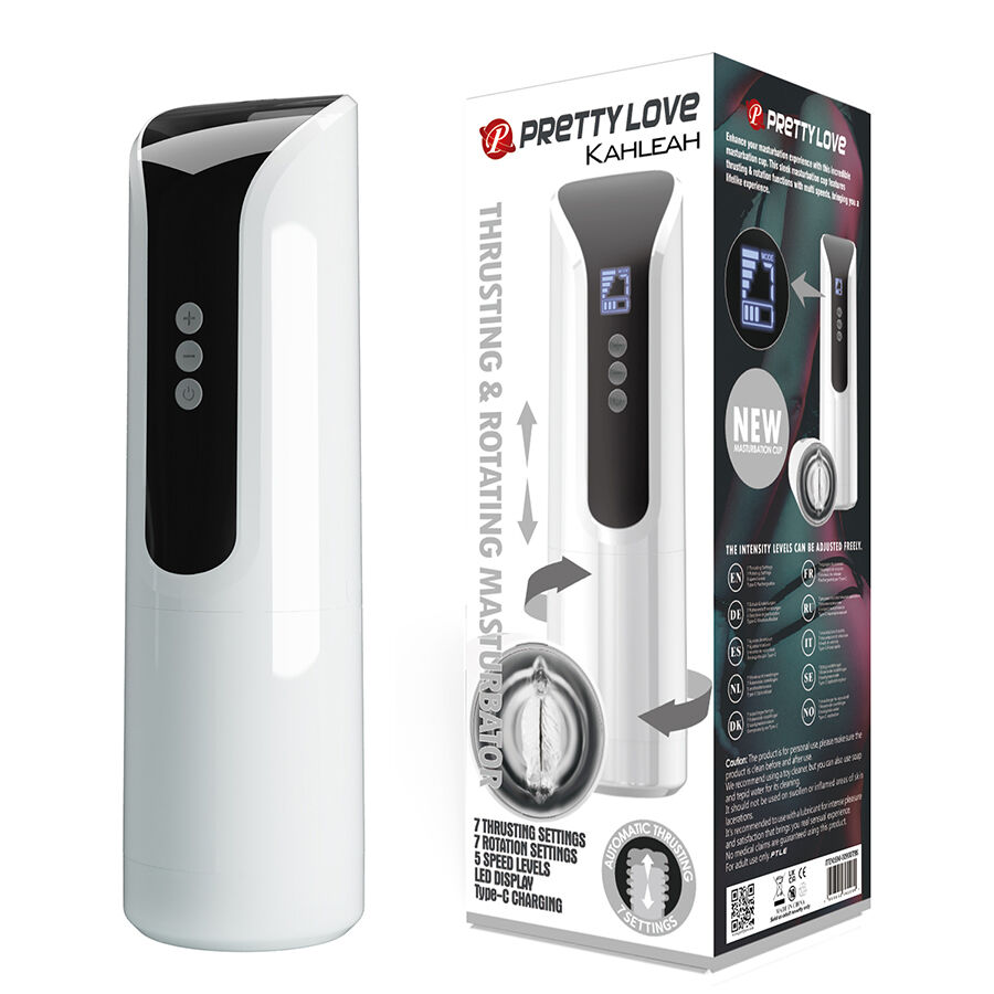 PRETTY LOVE - MASTURBATEUR KAHLEAH AVEC POUSSE ET ROTATION