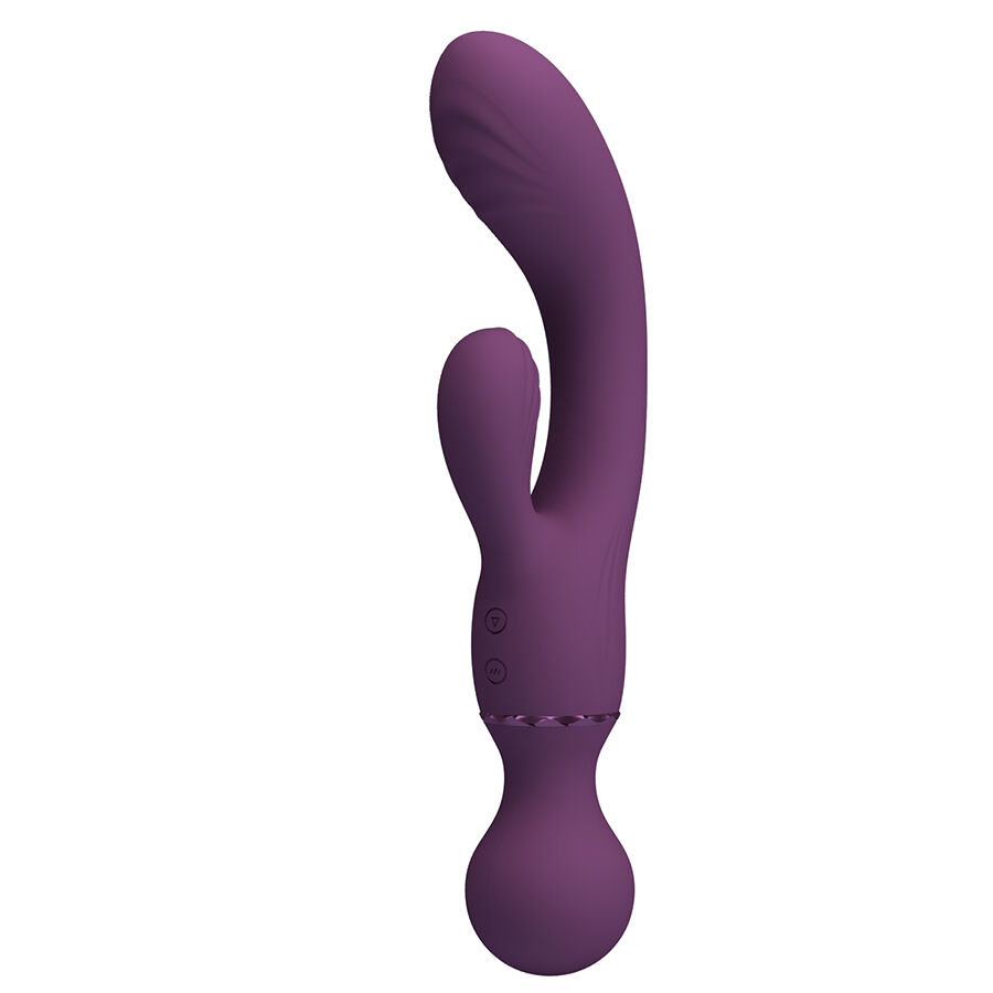 PRETTY LOVE - VIBRATEUR POINT G VIOLET POLYVALENT - Image 3