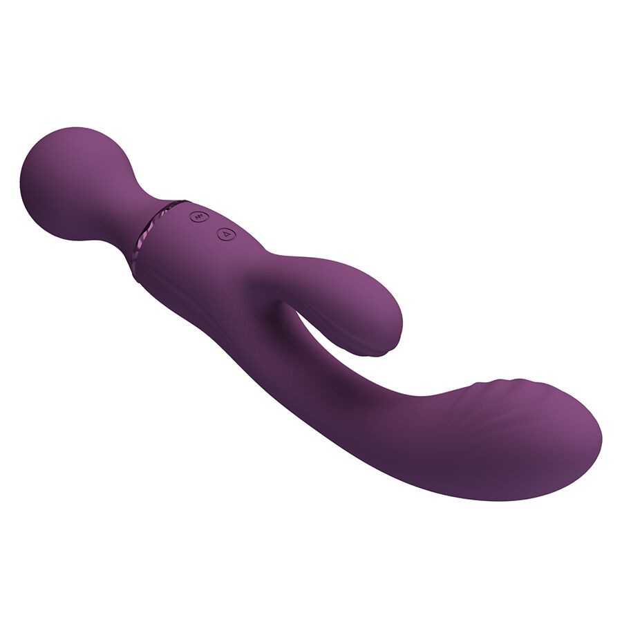 PRETTY LOVE - VIBRATEUR POINT G VIOLET POLYVALENT - Image 7