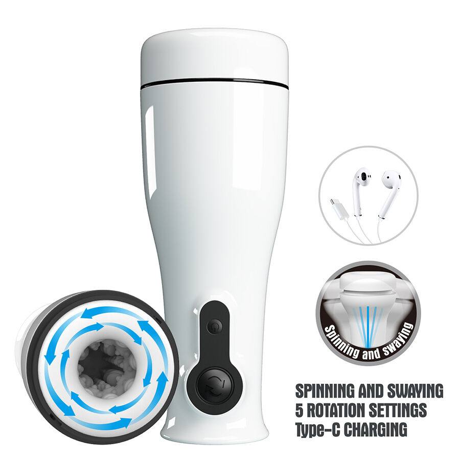 PRETTY LOVE - SABRINA MASTURBATEUR MASCULIN ROTATIF ET À BASCULE - Image 7