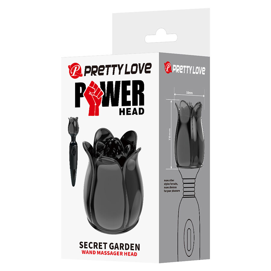 PRETTY LOVE - SECRET GARDEN TÊTE DE MASSAGE NOIRE - Image 10
