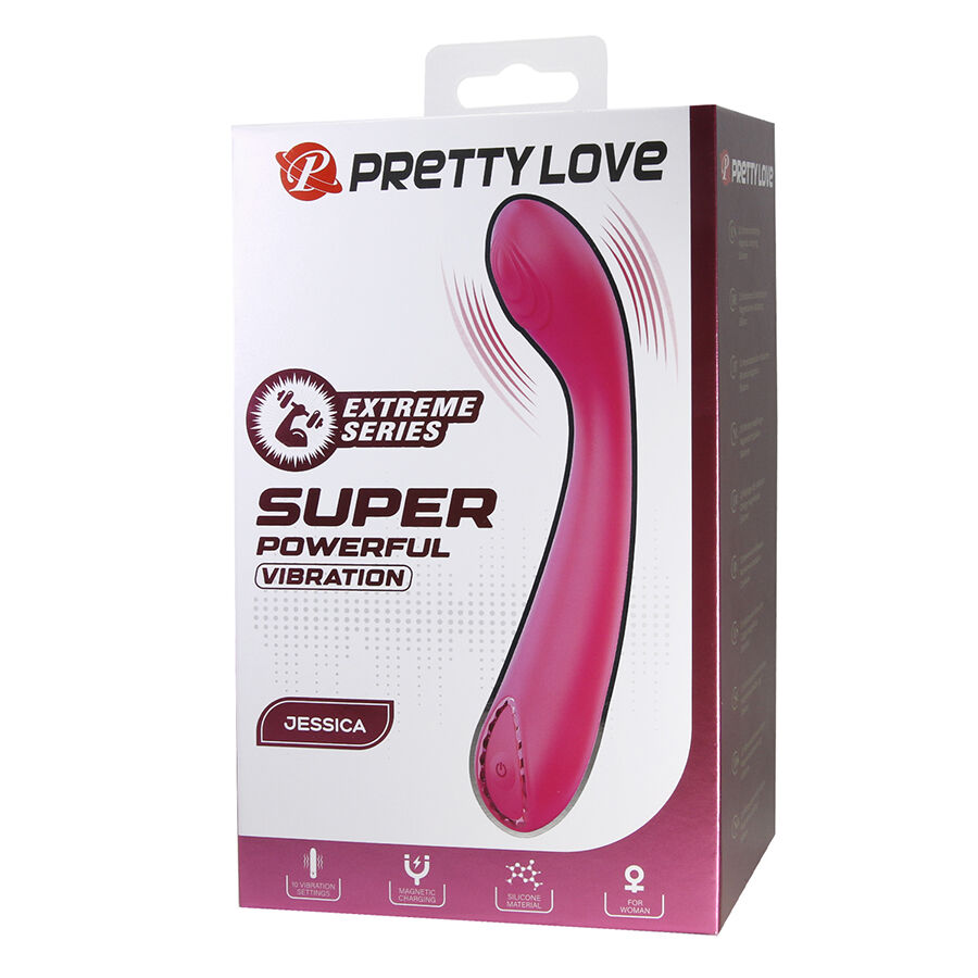 PRETTY LOVE - JESSICA VIBRATEUR ROSE HAUTE PUISSANCE - Image 10