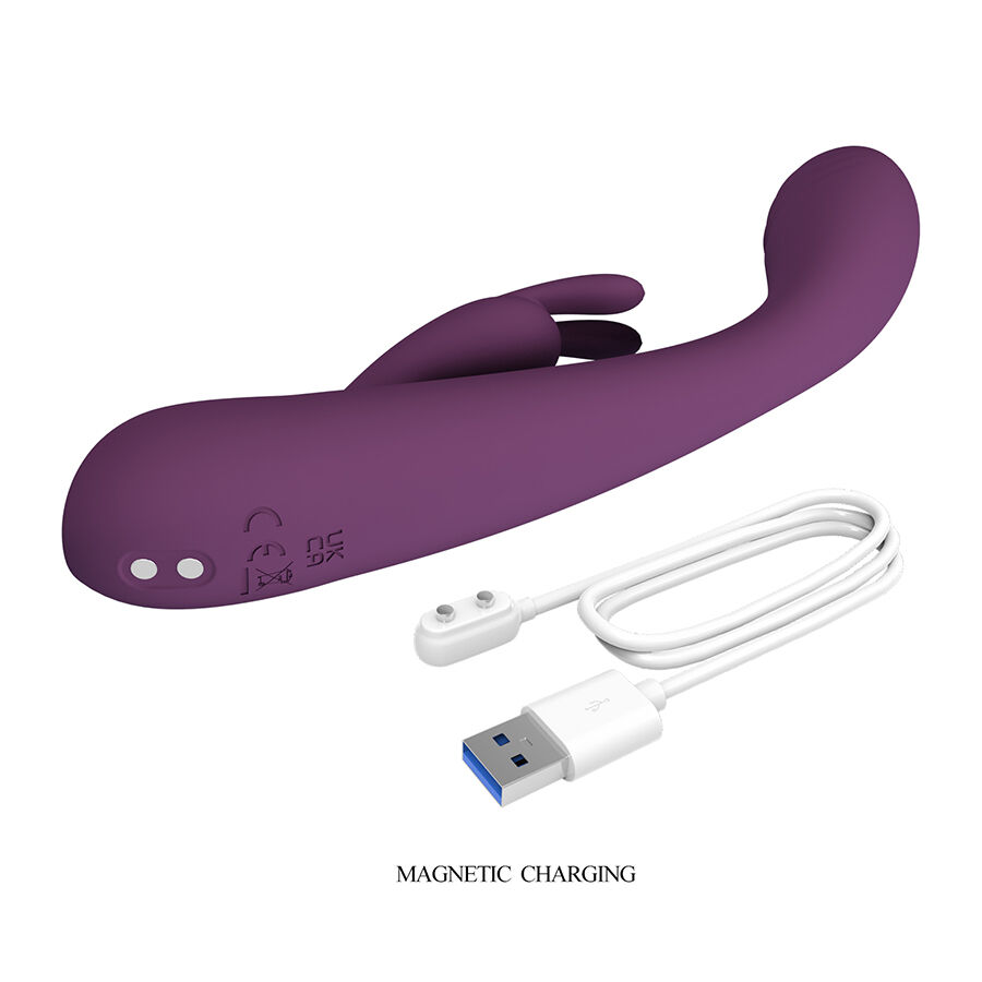 PRETTY LOVE - EMMA VIBRATEUR VIOLET RABBIT AVEC STIMULATEUR - Image 7