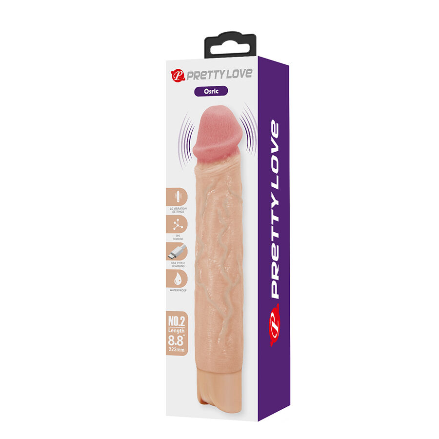 Pretty Love - Osric Flexible Realistic Vibrator - Image 11