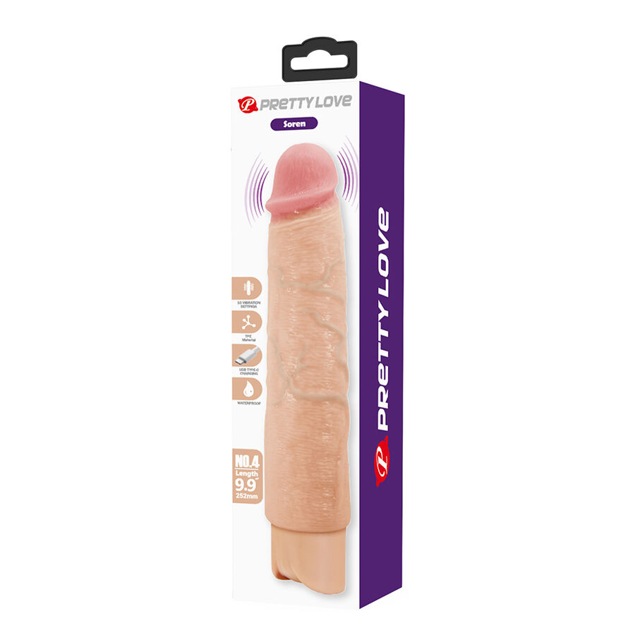 Pretty Love - Soren Flexible Realistic Vibrator - Image 11