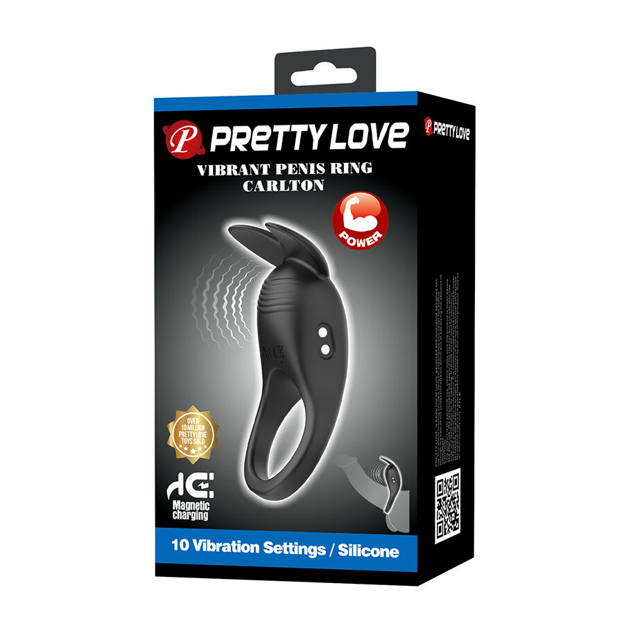 PRETTY LOVE - CARLTON ANNEAU PÉNIS AVEC STIMULATEUR CLITORIAL - Image 10