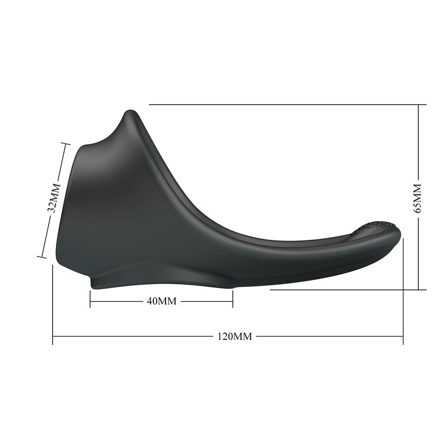 CRAZY BULL - ZADOK ANNEAU ERGONOMIQUE AVEC STIMULATEUR PÉRINÉAL - Image 8