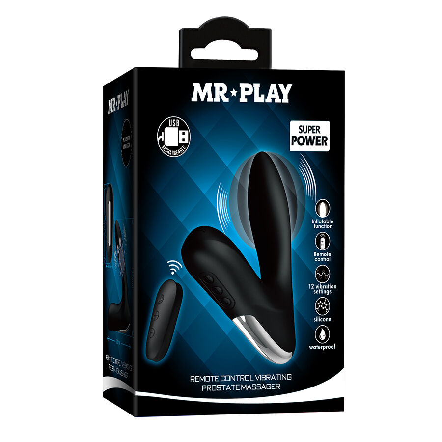 MR PLAY - MASSEUR DE PROSTATE AVEC TÉLÉCOMMANDE À VIBRATIONS - Image 9