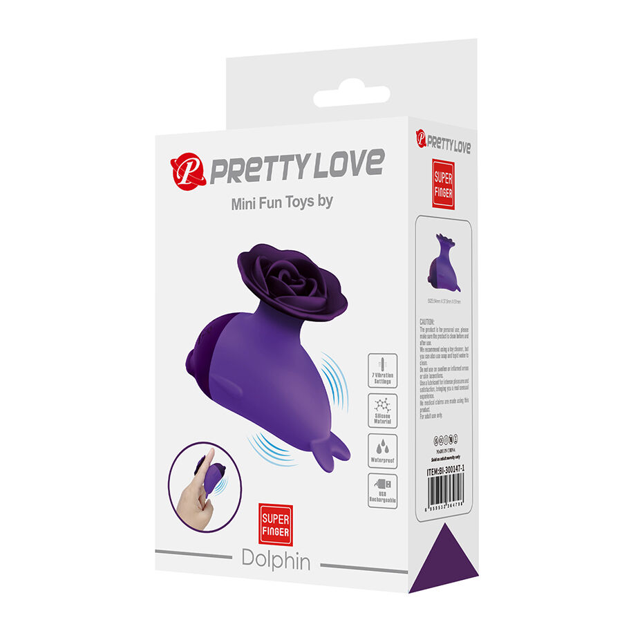PRETTY LOVE - DOLPHIN MINI VIBRATEUR AVEC CLIP - Image 10