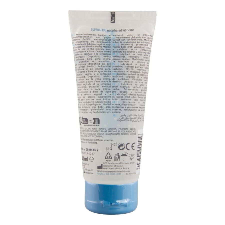 Hot - Superglide Liquid Pleasure Waterbased Lubricant 100 Ml - Image 3