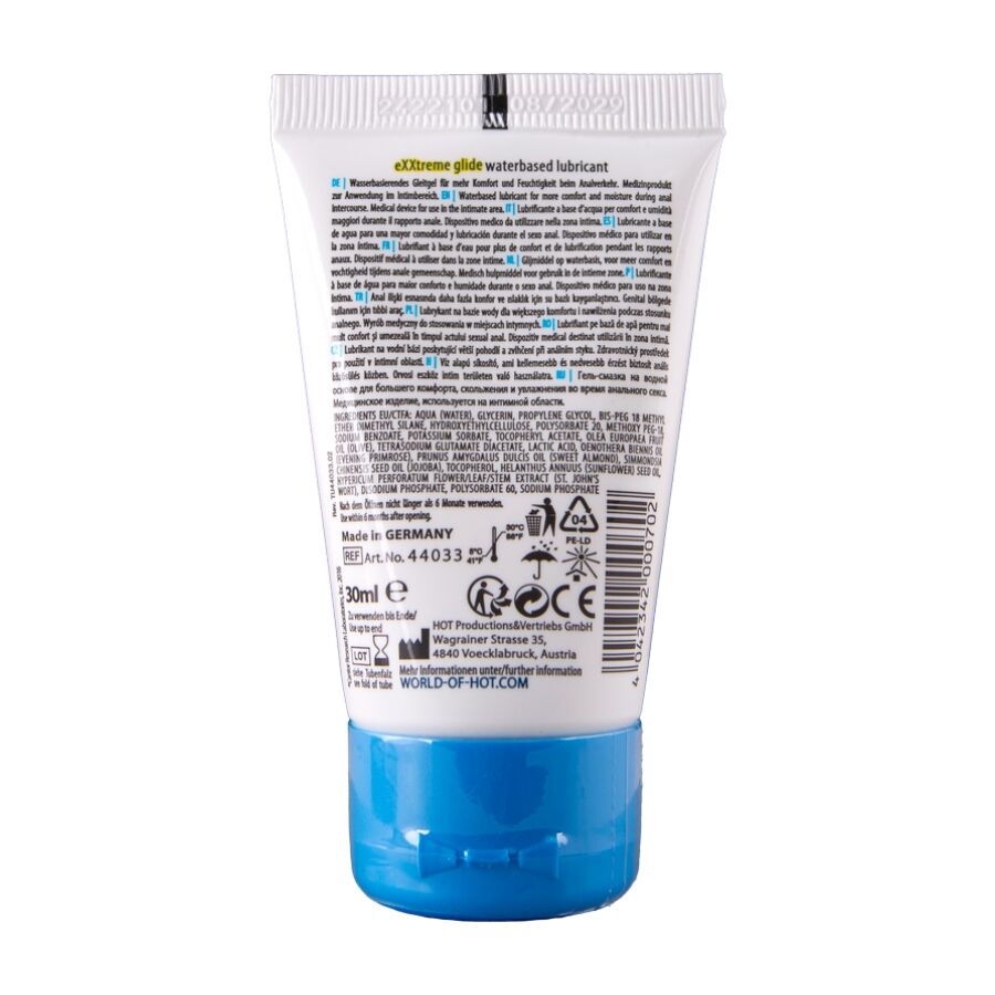 Hot - Exxtreme Glide Waterbased Lubricant + Comfort Oil A+ 30 Ml - Image 3