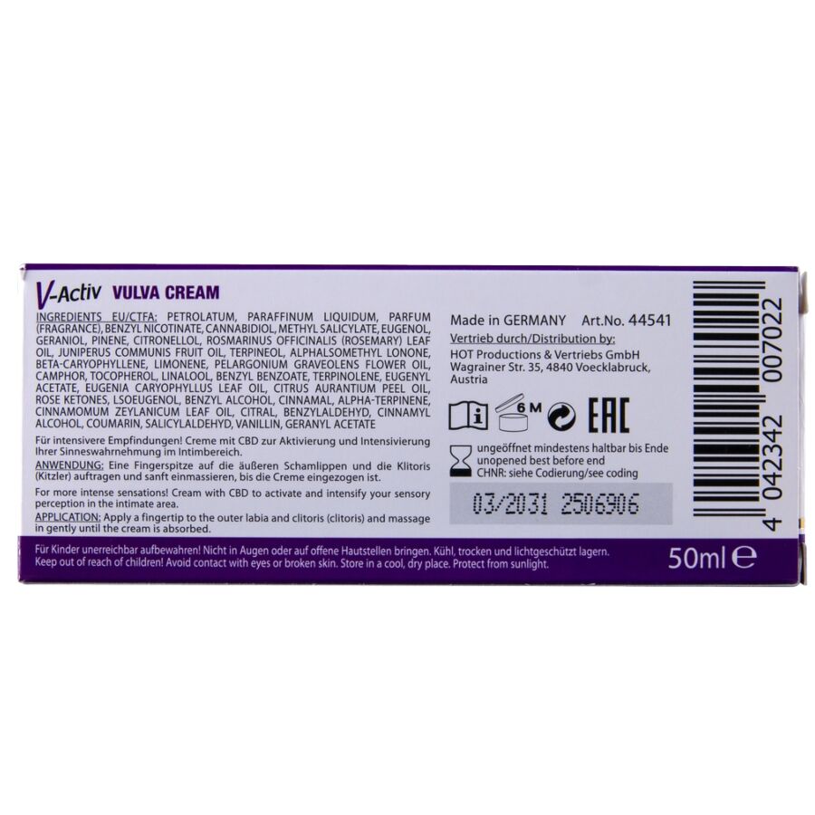 CHAUD - GANT DE CRÈME VULVAIRE CBD 50ML - Image 6