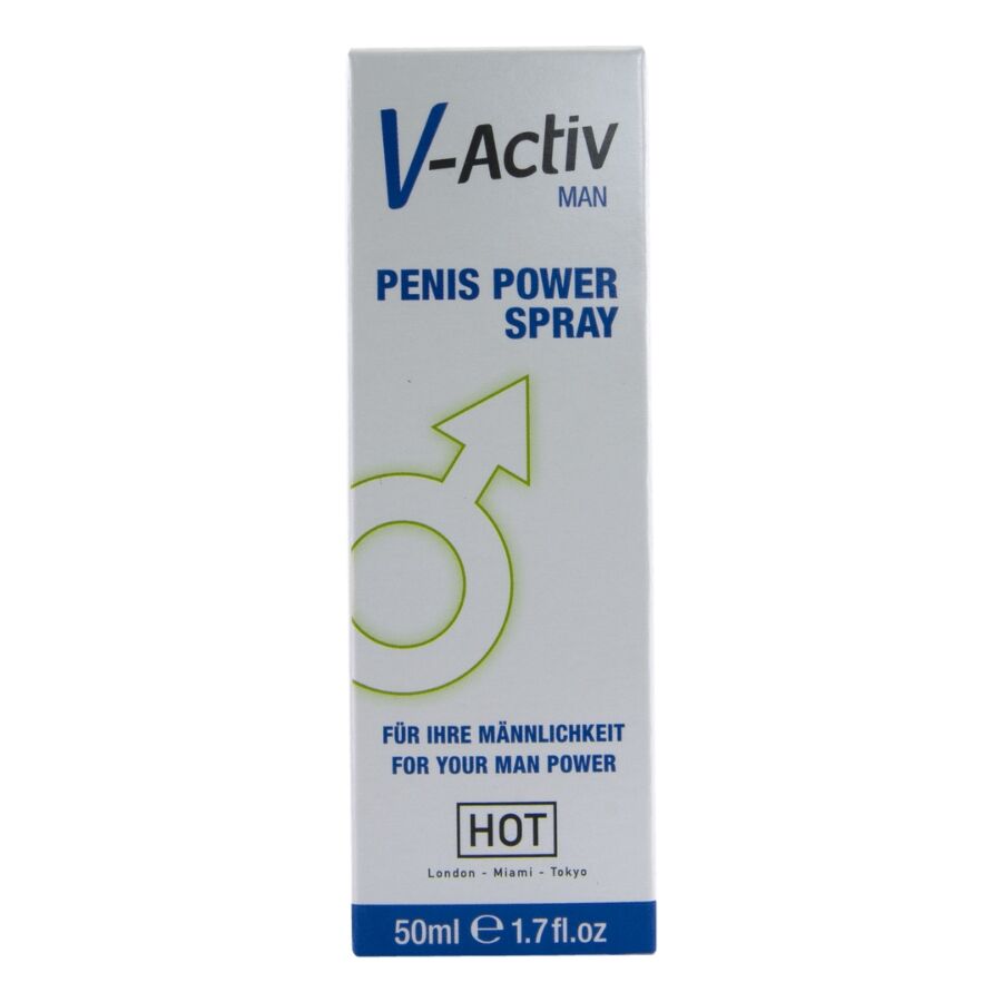 HOT - V-ACTIV, SPRAY STIMULANT POUR LE PÉNIS, 50 ML - Image 5