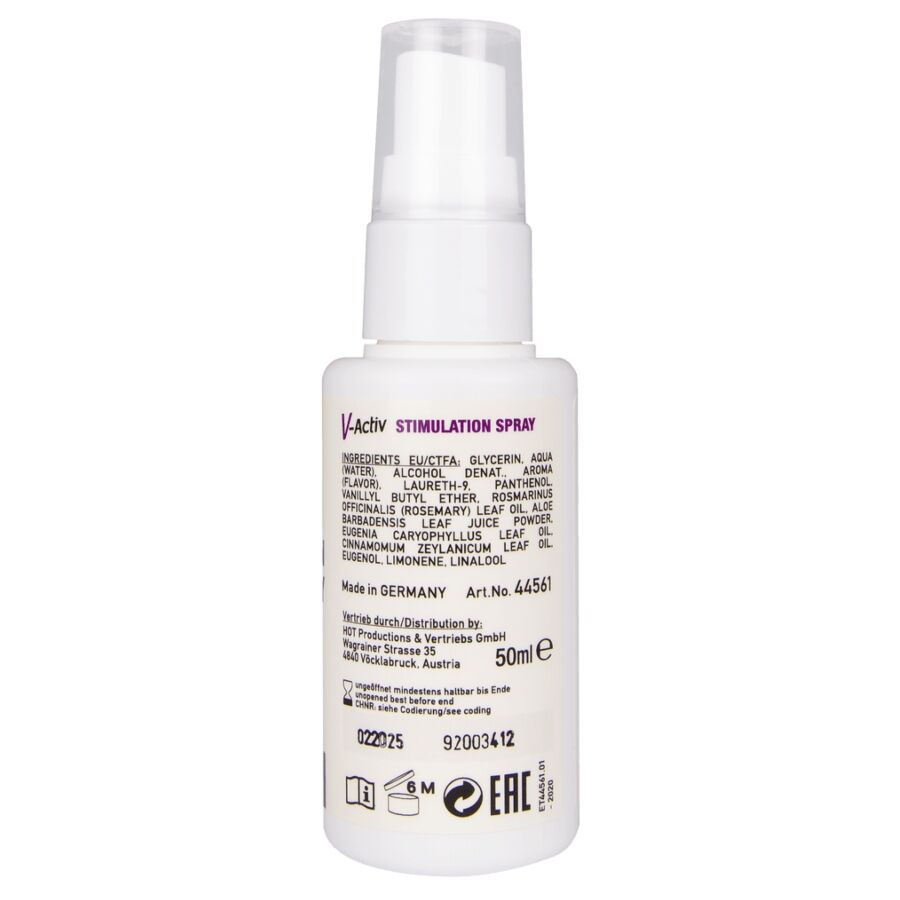HOT - V-ACTIV STIMULATION SPRAY FOR WOMAN 50 ML - Image 3