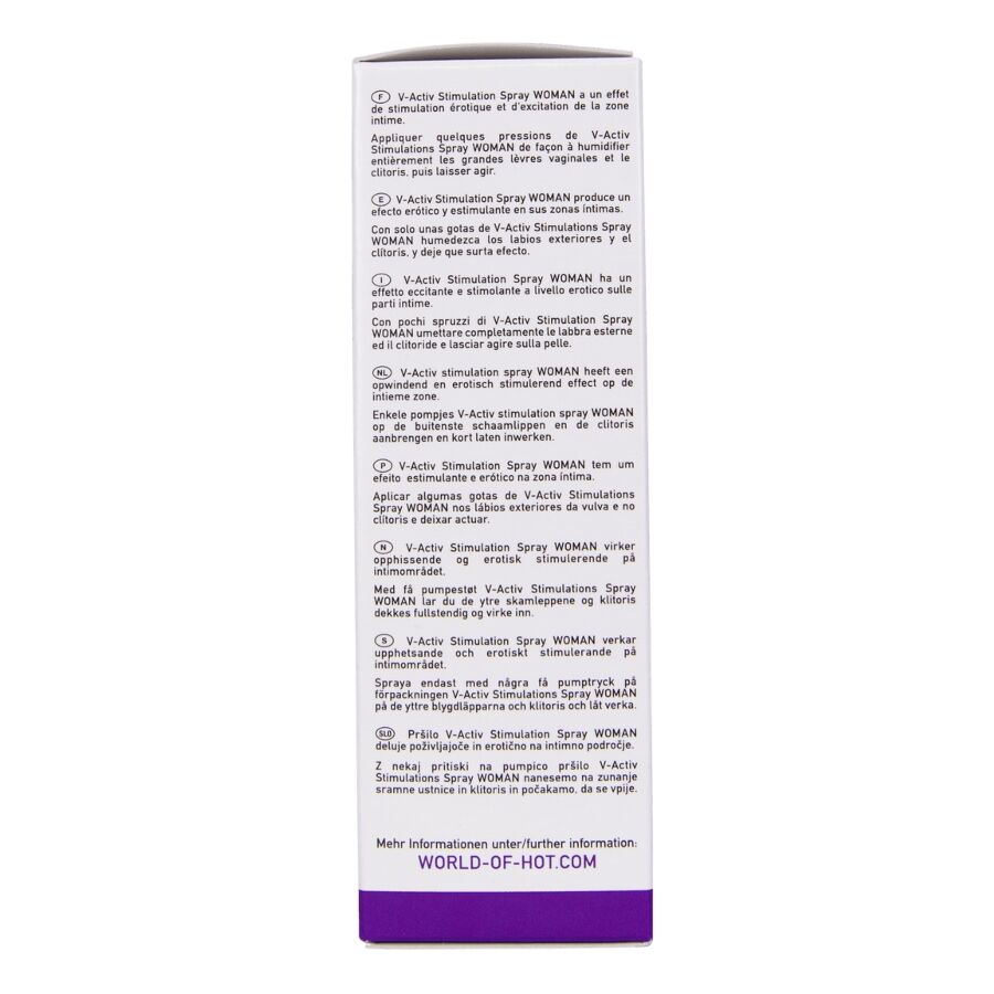 HOT - V-ACTIV STIMULATION SPRAY FOR WOMAN 50 ML - Image 6