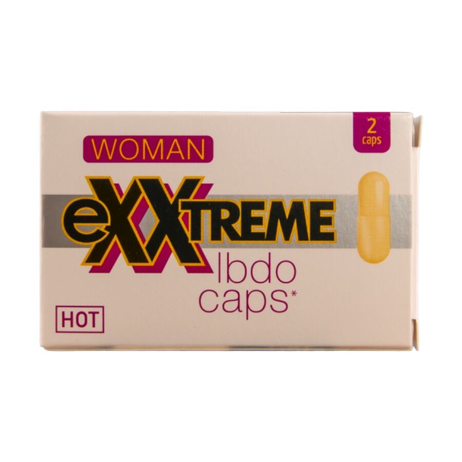 HOT - CAPSULES POUR LIBIDO EXTRÊME FEMME 2 UNITÉS
