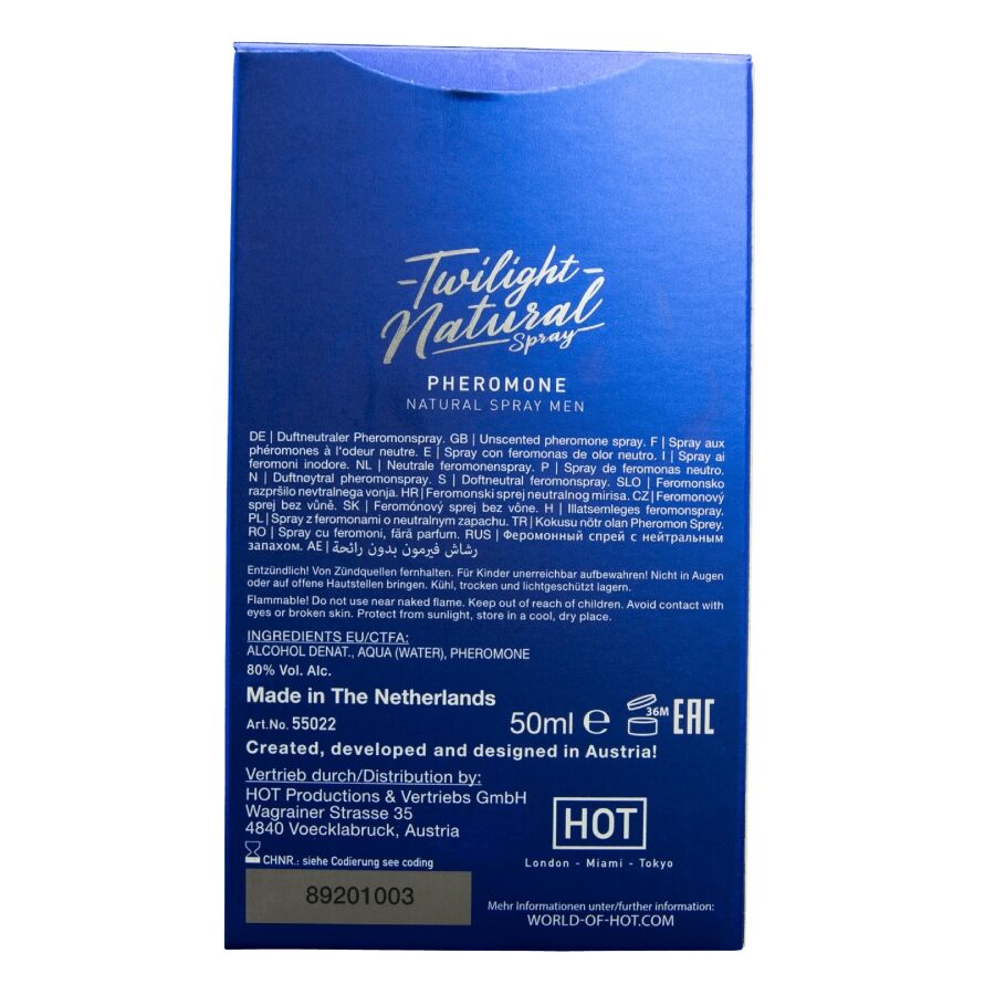 HOT - TWILIGHT PHEROMONE SPRAY NATUREL POUR HOMMES 50 ML - Image 5