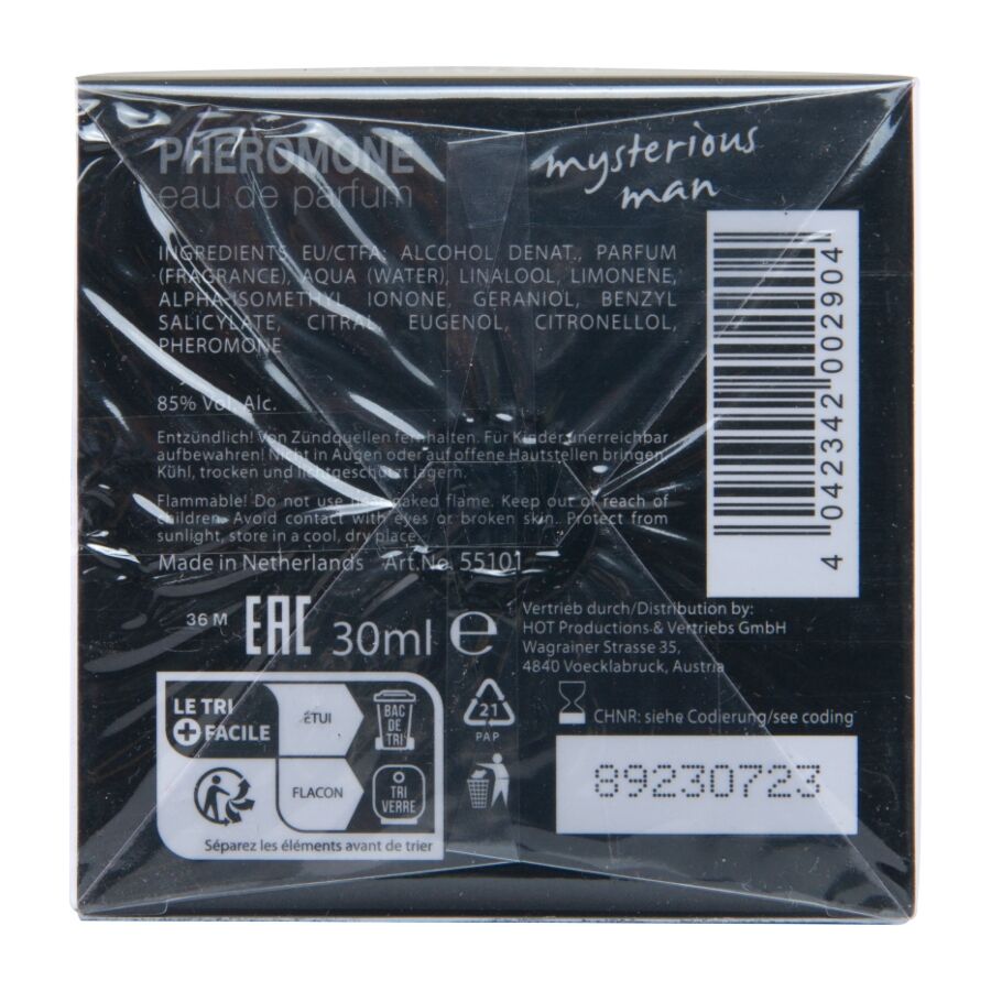 HOT - PARFUM AUX PHÉROMONES LONDON MYSTERIOUS MAN 30 ML - Image 7