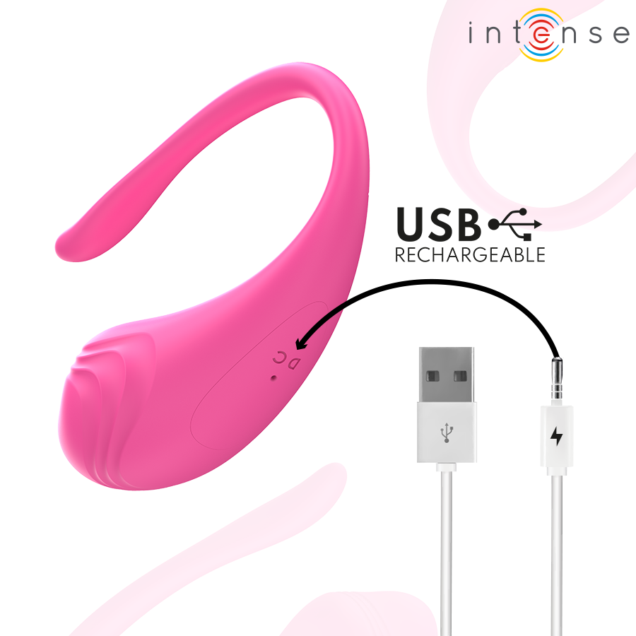 INTENSE - OLIVIA PINK VIBRATING EGG WITH REMOTE CONTROL - Image 9