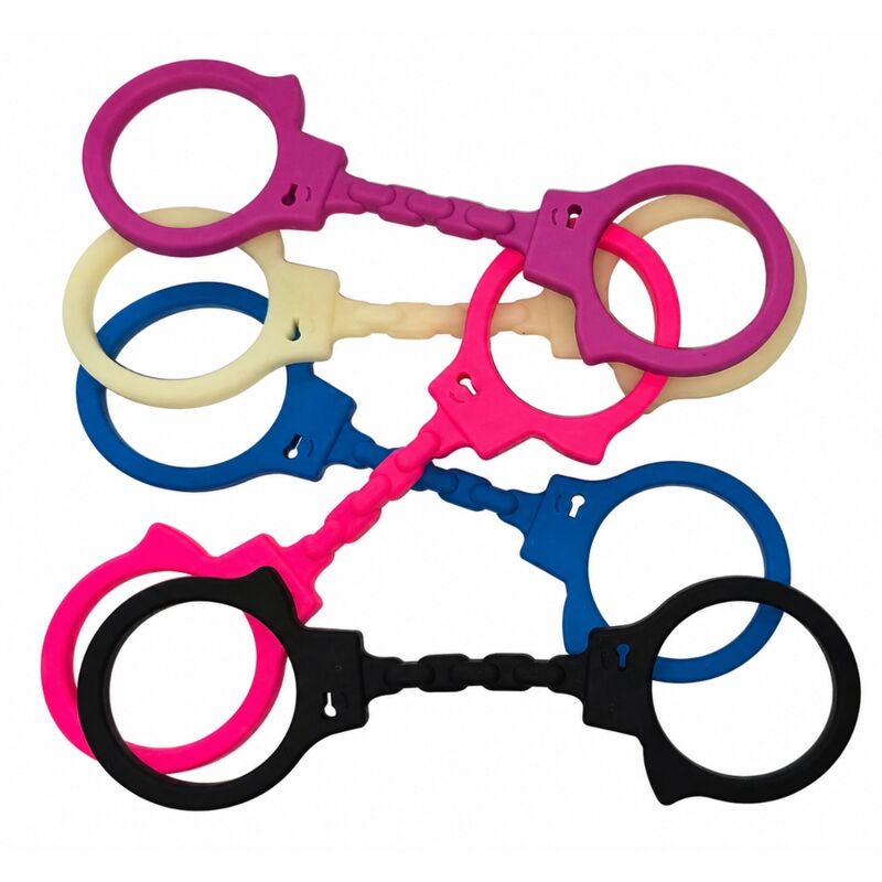 Diablo Picante - Menottes En Silicone Mauve - Image 3