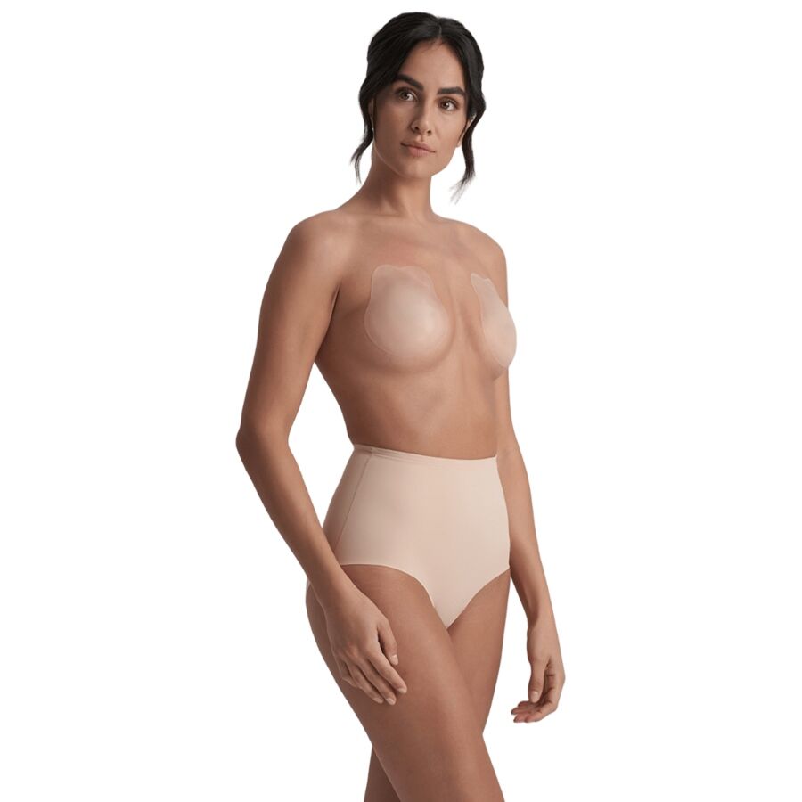 BYE-BRA - RABBIT SILICONE CUPS BEIGE - Image 3