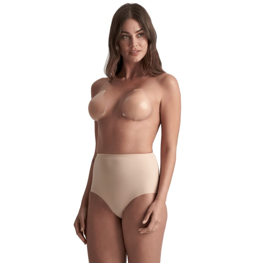 BYE-BRA - COPAS DE SILICONA BEIGE COPA A - Image 3