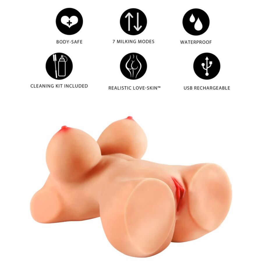 DÉSIR CACHÉ - TORSE DE CHIENNE TRÈS EXCITÉE, MASTURBATEUR FÉMININ 10 KG - Image 9