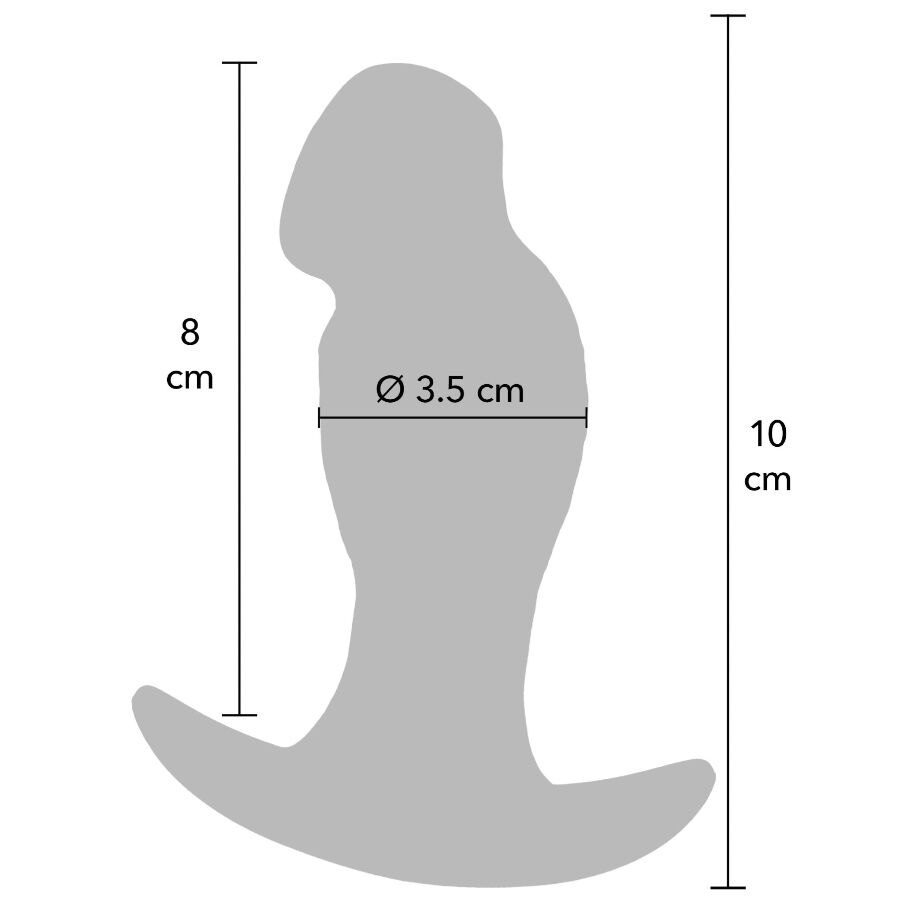 Hidden Desire - Inferno Realistic Buttplug 10 Cm - Image 6