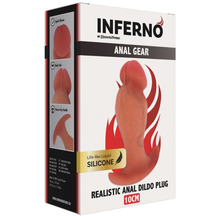 Hidden Desire - Inferno Realistic Buttplug 10 Cm - Image 7
