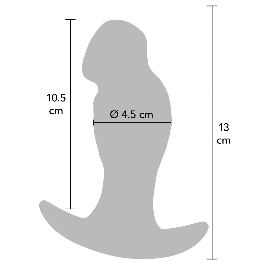 Hidden Desire - Inferno Realistic Buttplug 13 Cm - Image 6