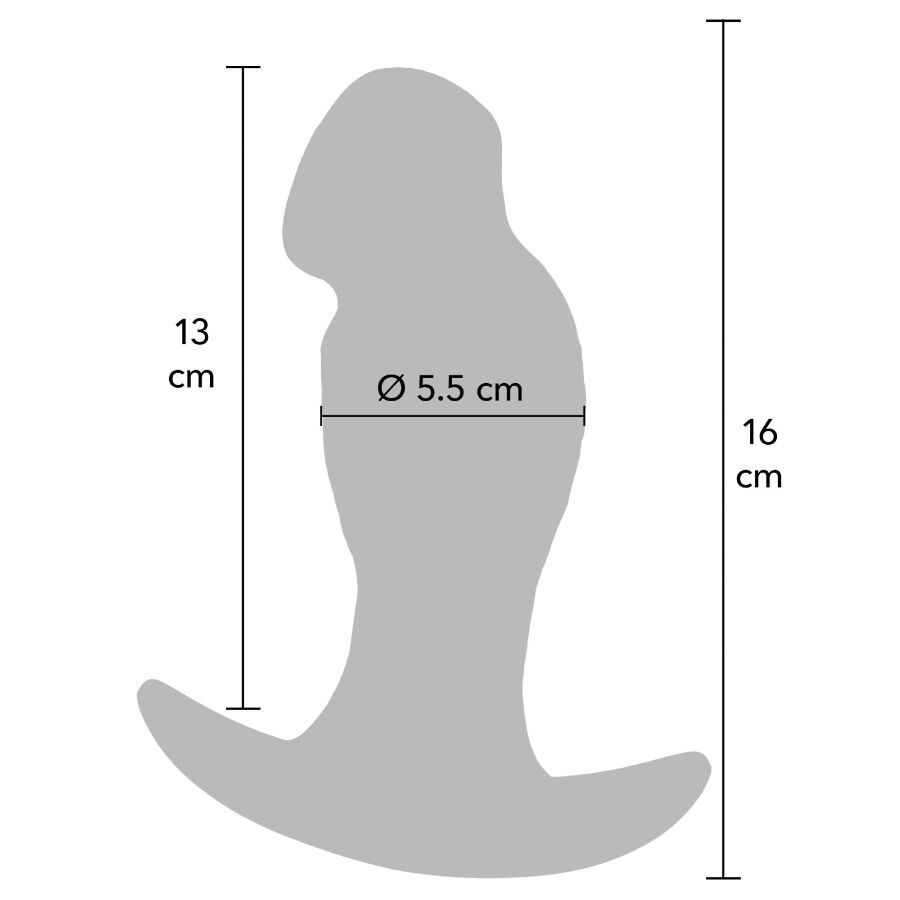 Hidden Desire - Inferno Realistic Buttplug 16 Cm - Image 6