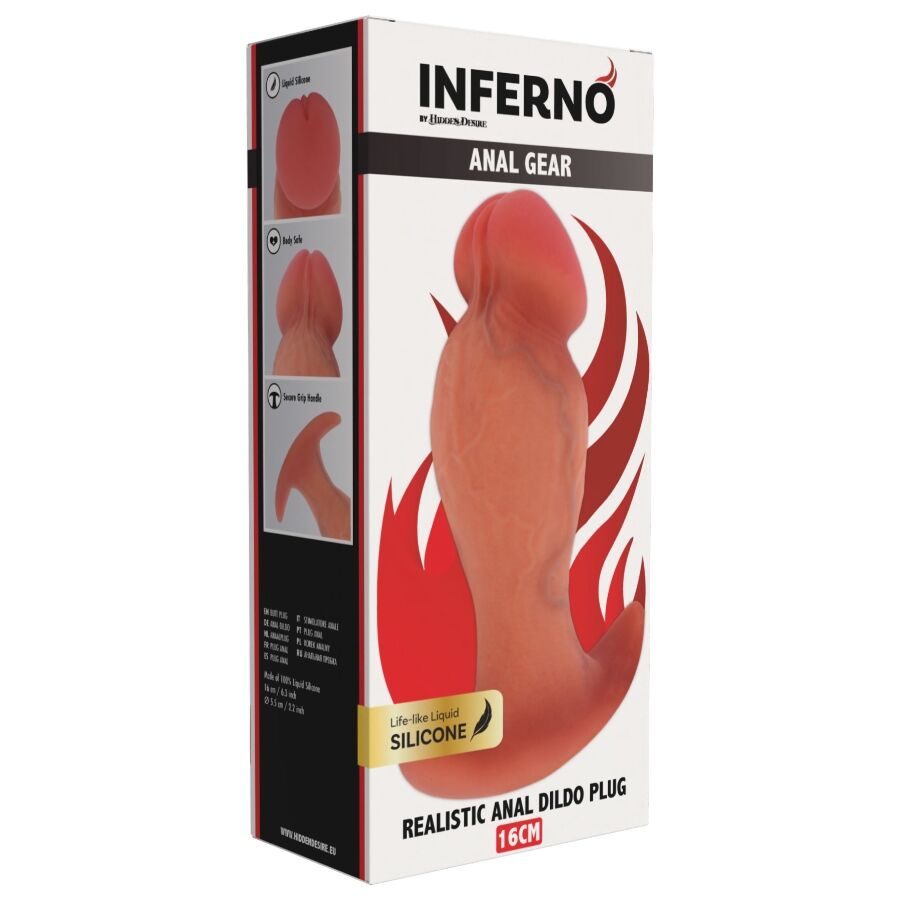 Hidden Desire - Inferno Realistic Buttplug 16 Cm - Image 7