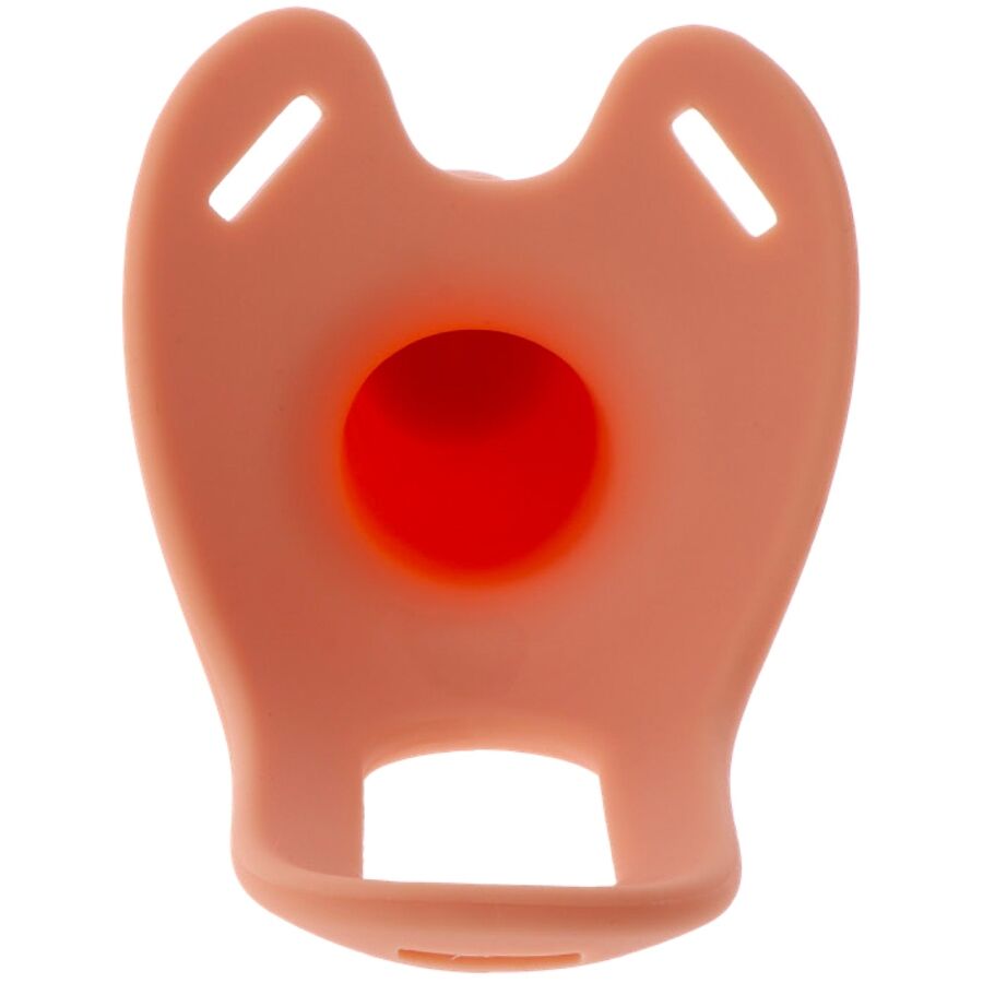 HIDDEN DESIRE - INFERNO MANCHON PÉNIS AVEC STRAP-ON EN SILICONE 18 CM - Image 6