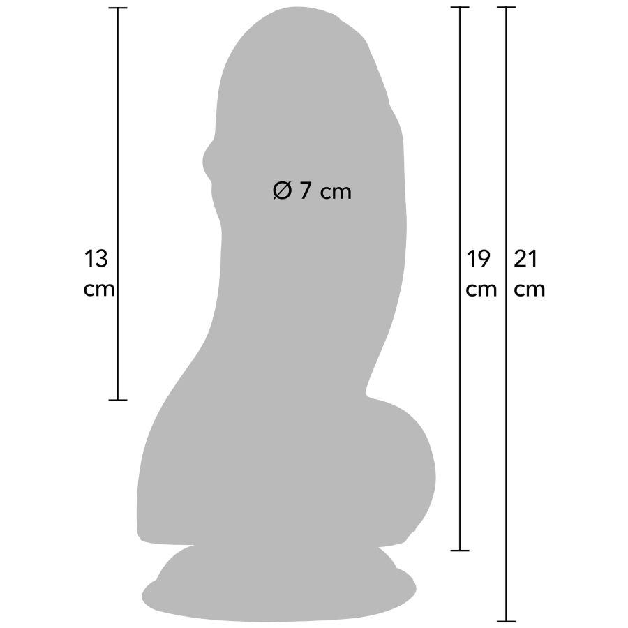 HIDDEN DESIRE - INFERNO FAT BOYS DILDO 19 CM - Image 4
