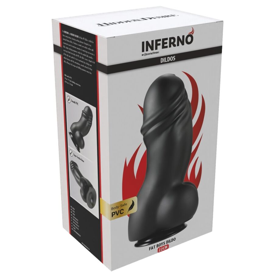 HIDDEN DESIRE - INFERNO GODEMICHET FAT BOYS 22 CM - Image 9