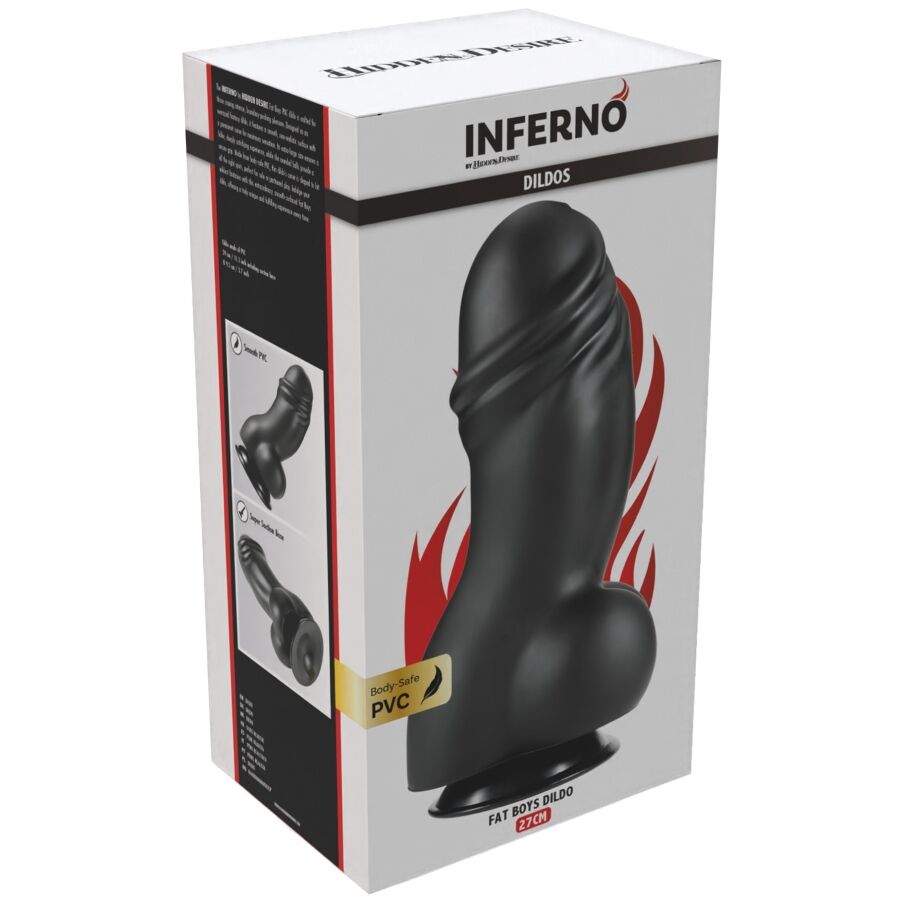 HIDDEN DESIRE - INFERNO GODEMICHET FAT BOYS 27 CM - Image 9