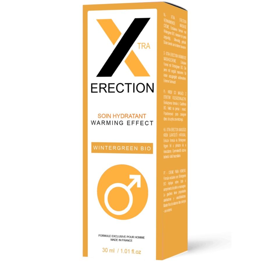 RUF - X ERECTION CRÈME ÉRECTILE À EFFET CHAUFFANT 40 ML - Image 4