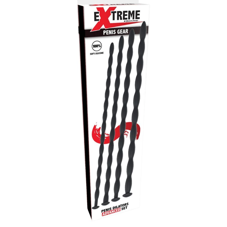 HIDDEN DESIRE - EXTREME ADVANCED SET DE DILATATEURS URÉTRAUX 4 UNITÉS - Image 4