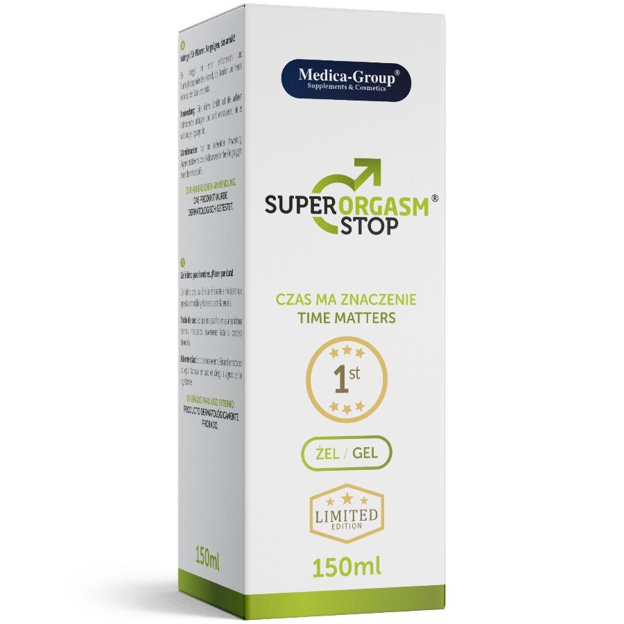 MEDICA GROUP - SUPER ORGASM STOP GEL INTIME POUR HOMMES 150 ML - Image 4