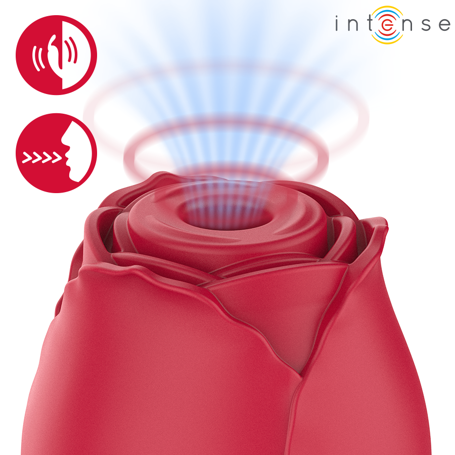Intense - Camellia Succion Clitoriale Rose Par Waves Bordeaux - Image 3