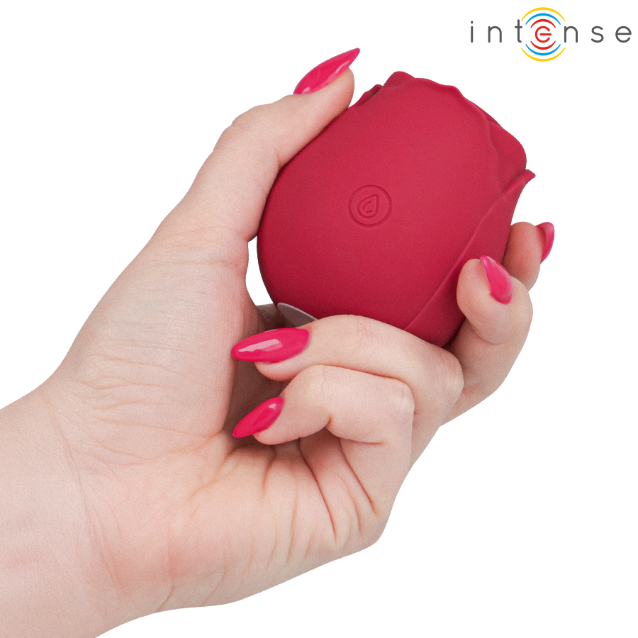 Intense - Camellia Succion Clitoriale Rose Par Waves Bordeaux - Image 5