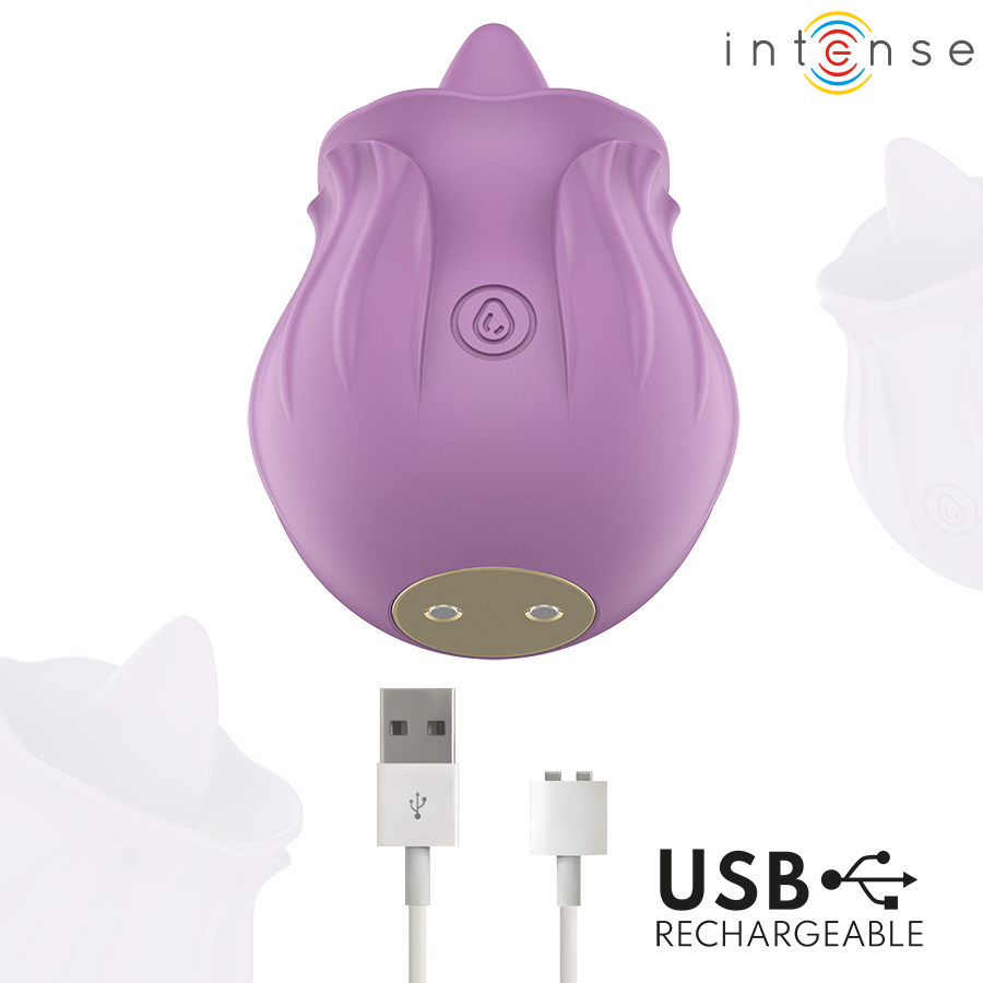 Intense - Azalea Fleur Stimulant Clit 10 Vibrations Violet - Image 6