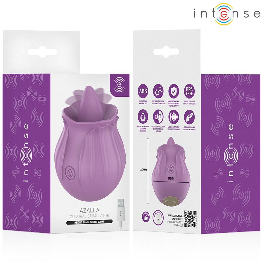 Intense - Azalea Fleur Stimulant Clit 10 Vibrations Violet - Image 7