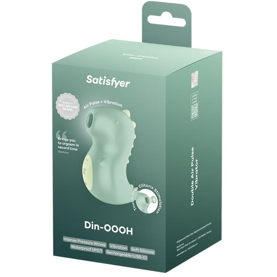 SATISFYER - DIN-OOOH VIBRADOR & ESTIMULADOR AIR PULSE - Image 6