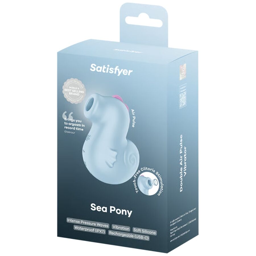 SATISFYER - SEA PONY VIBRADOR & ESTIMULADOR AIR PULSE - Image 6